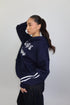 priority getting fly zip hoodie navy