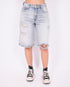 Ripped jorts light Blue