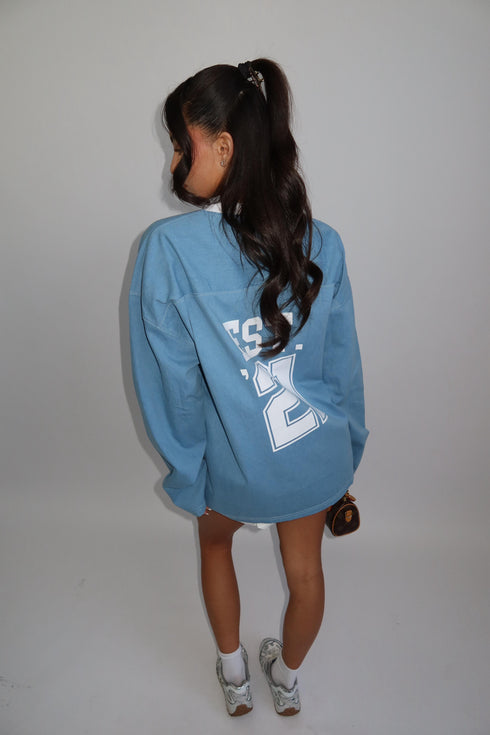 Priority denim longsleeve light blue