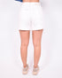 Liva stretch short off white