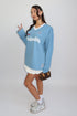 Priority denim longsleeve light blue