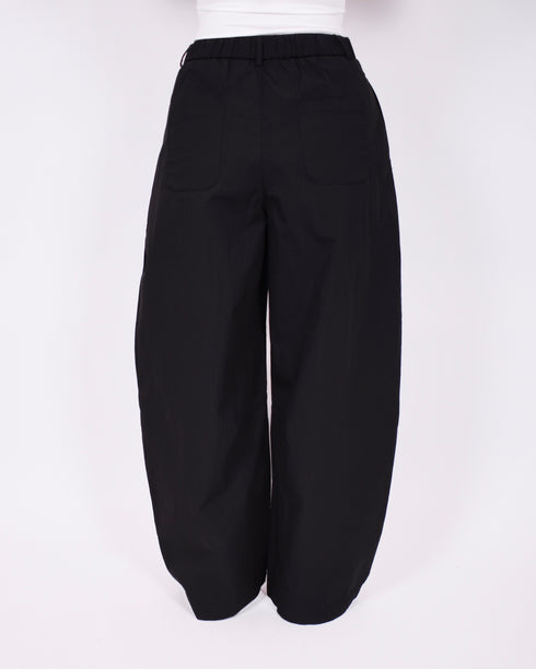 baggy Parachute pants black