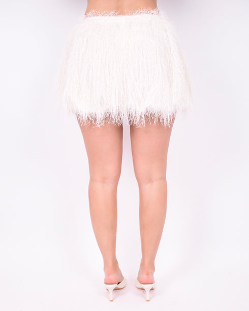fluffy short creme