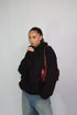 Priority destroyed hoodie black