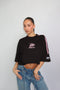 prty tee black/pink