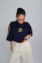 prty tee navy/yellow