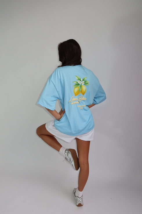 lemon bliss tee light blue