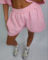 jogger short pink
