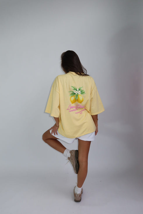 lemon bliss tee yellow