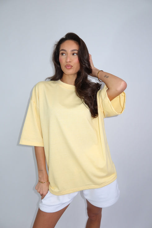 lemon bliss tee yellow