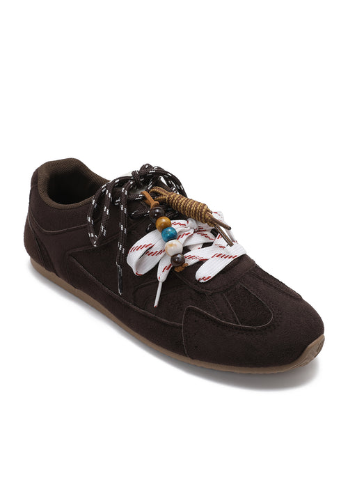 lina sneaker Dark brown