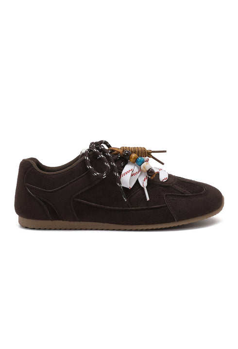lina sneaker Dark brown