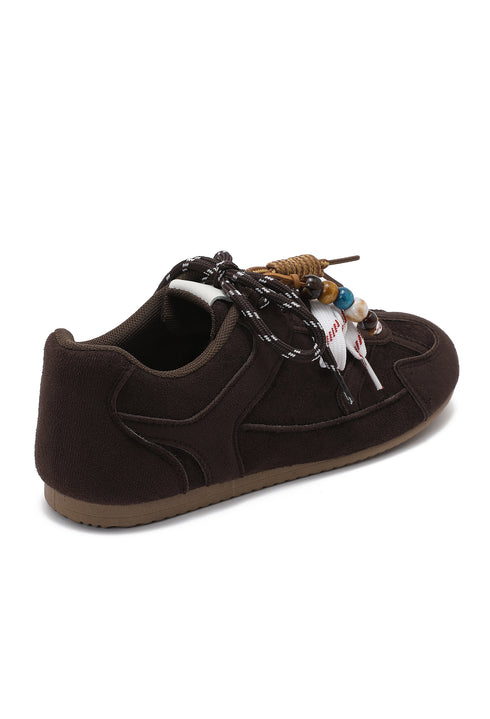 lina sneaker Dark brown
