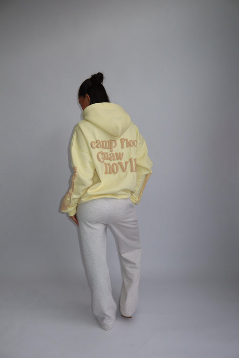 lucky me hoodie yellow