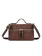 elise braided bag brown