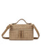 elise braided bag taupe